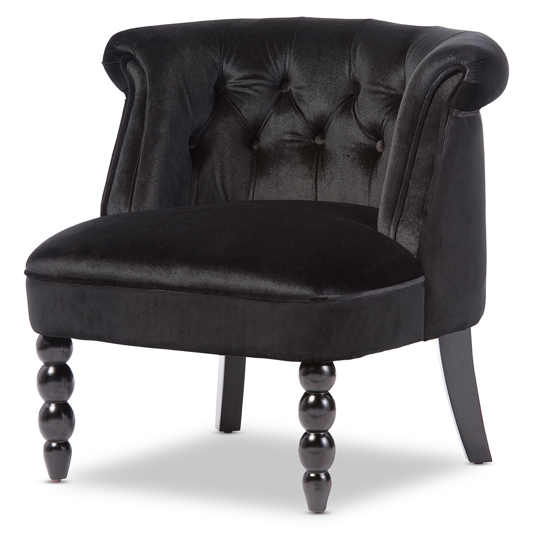 black velvet chair for dressing table