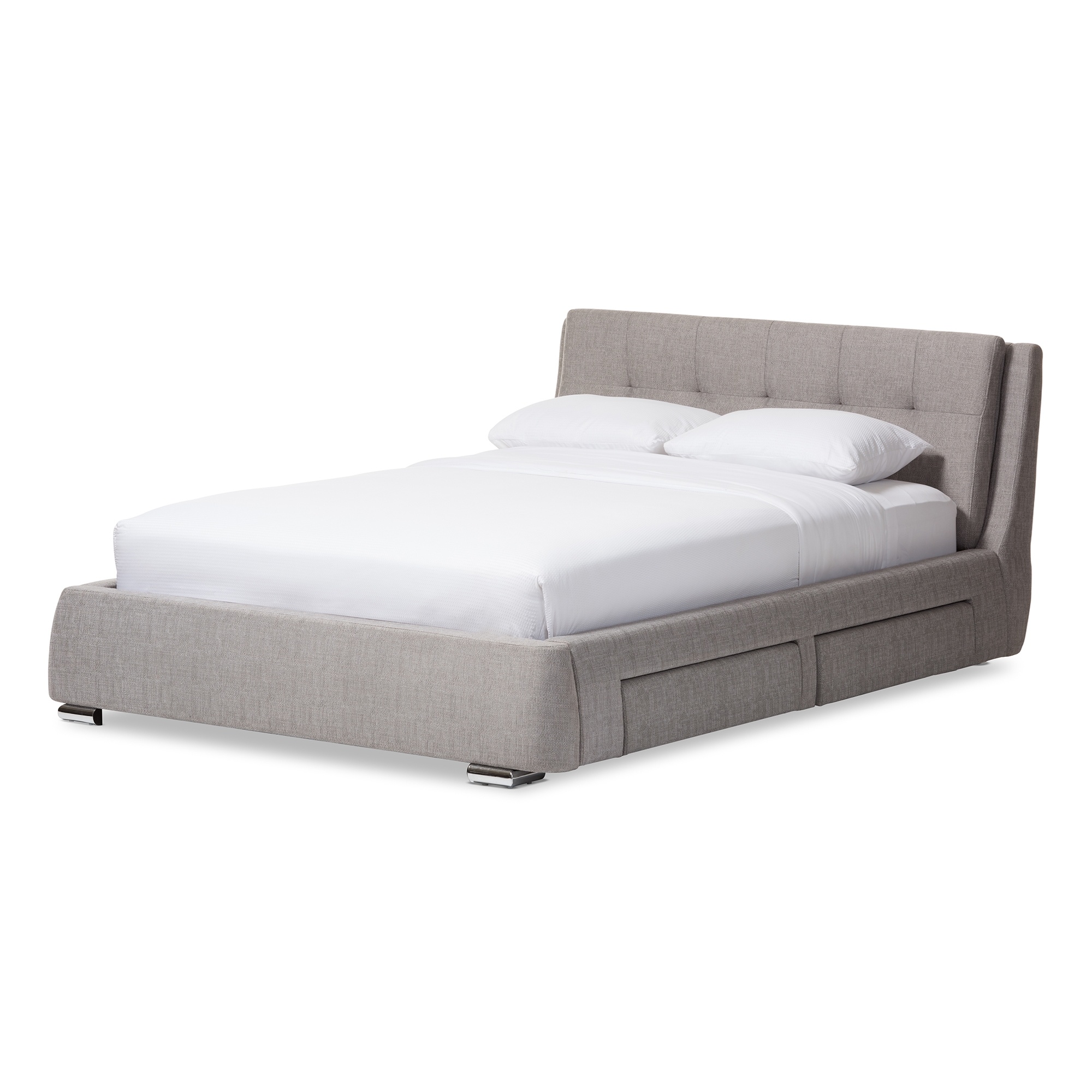 tisa upholstered queen bed with storage