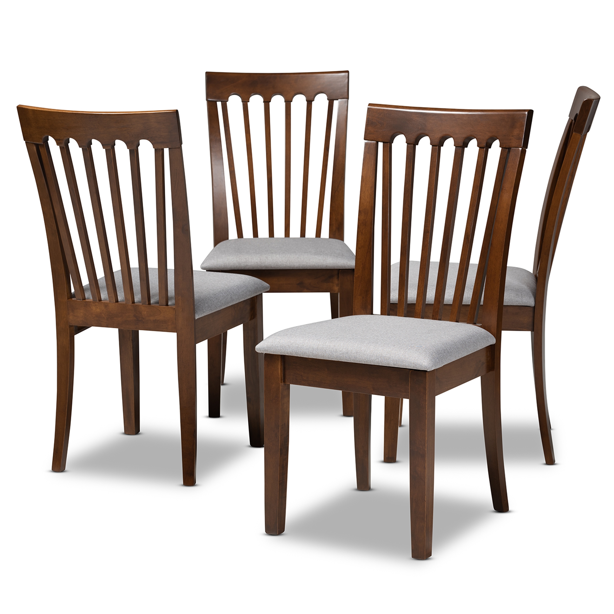 brown wooden dining chairs