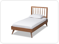 Bed | Bedroom Furniture | Affordable Modern Design | Baxton Studio