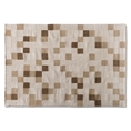 Baxton Studio Barbon Modern and Contemporary Ivory and Beige Handwoven PET Yarn Indoor and Outdoor Area Rug