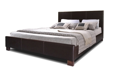 Baxton Studio Pless Dark Brown Modern Bed - Queen Size Baxton Studio Pless Dark Brown Modern Bed - Queen Size, BSIDB048-Brown-Queen, Baxton Studio Affordable Modern Design